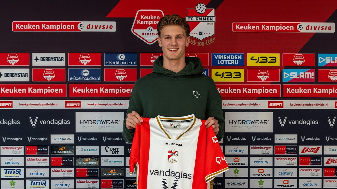 Chiel Sunder tekent eerste profcontract | Interview