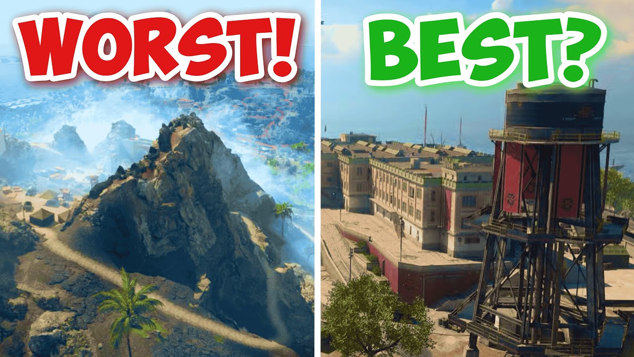 Every Warzone Map RANKED From WORST to BEST! ⭐