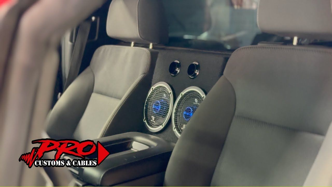 GMC SIERRA FULL SOUND SYSTEM UPGRADE | Pro Customs & Cables - Pro Electronics
