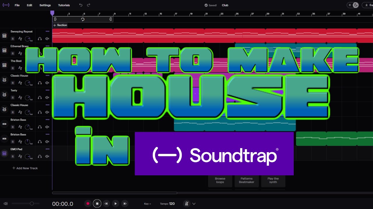 How To Make House In Soundtrap