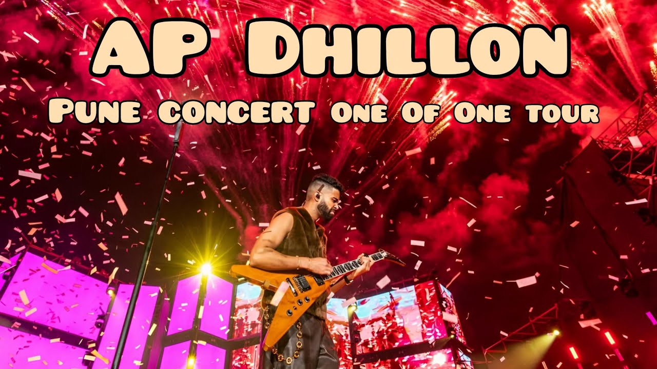 AP Dhillon One of One Tour Pune 🔥 Full Concert | Live Performance 2025