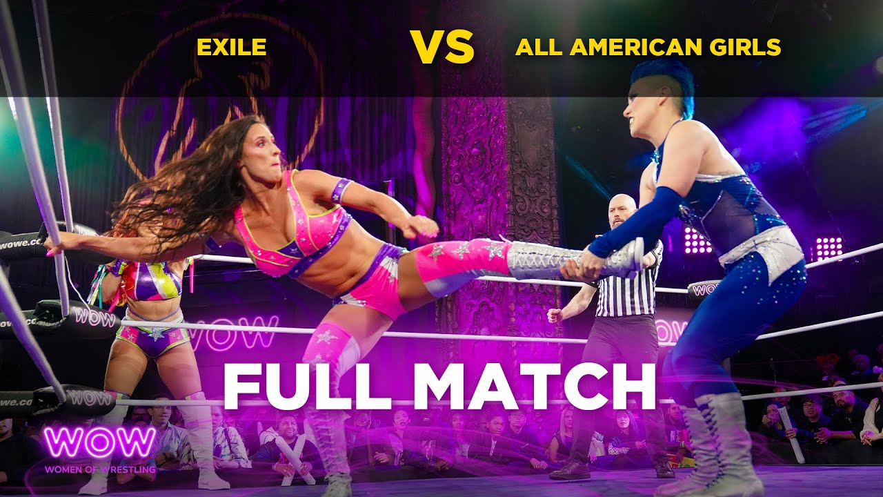 Exile (w/ Genesis) vs The All American Girls  | WOW - Women Of Wrestling