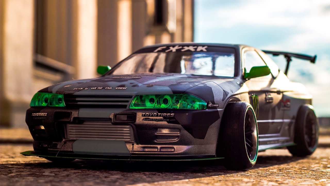 BADASS GTR32 - RC DRIFT CAR (Nissan Skyline GT-R 32)