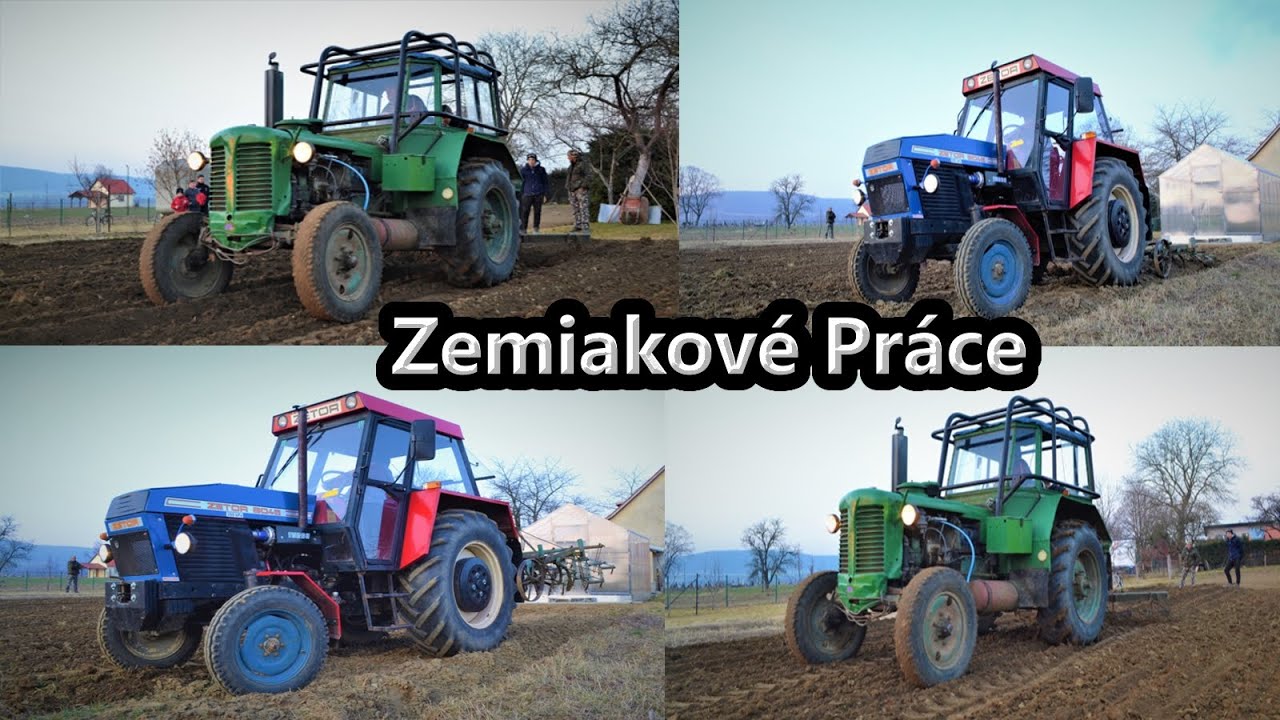 Zemiakové Práce 2022 | Zetor 10111 Turbo a Zetor Super 50 | Original Sound | Sadenie zemiakov