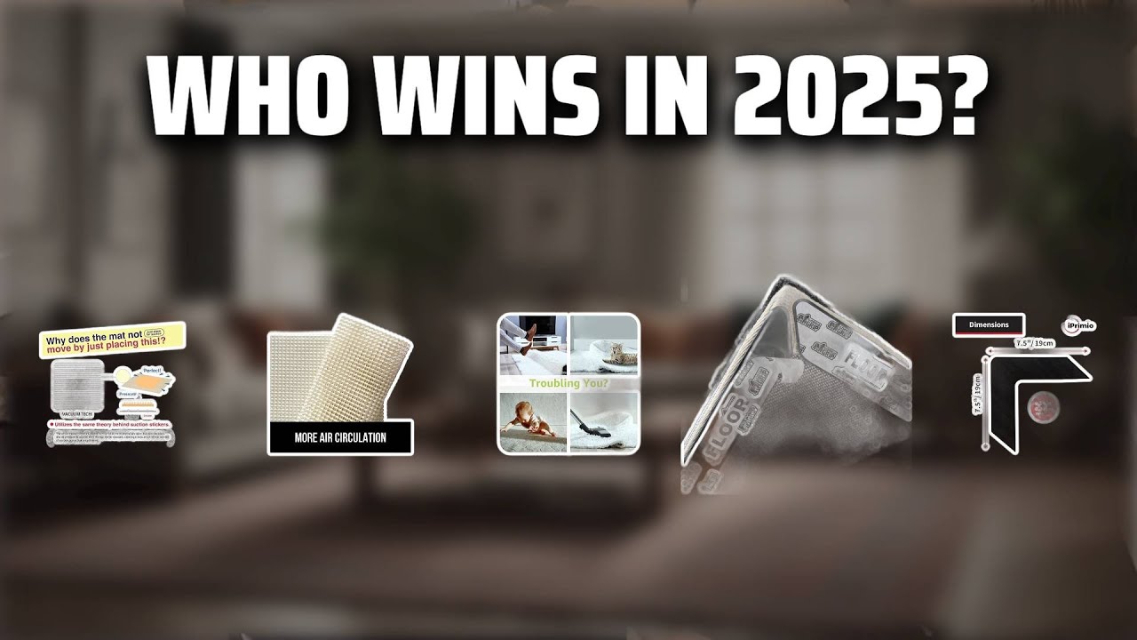 The Top 5 Best Rug Grippers in 2025 - Must Watch Before Buying!