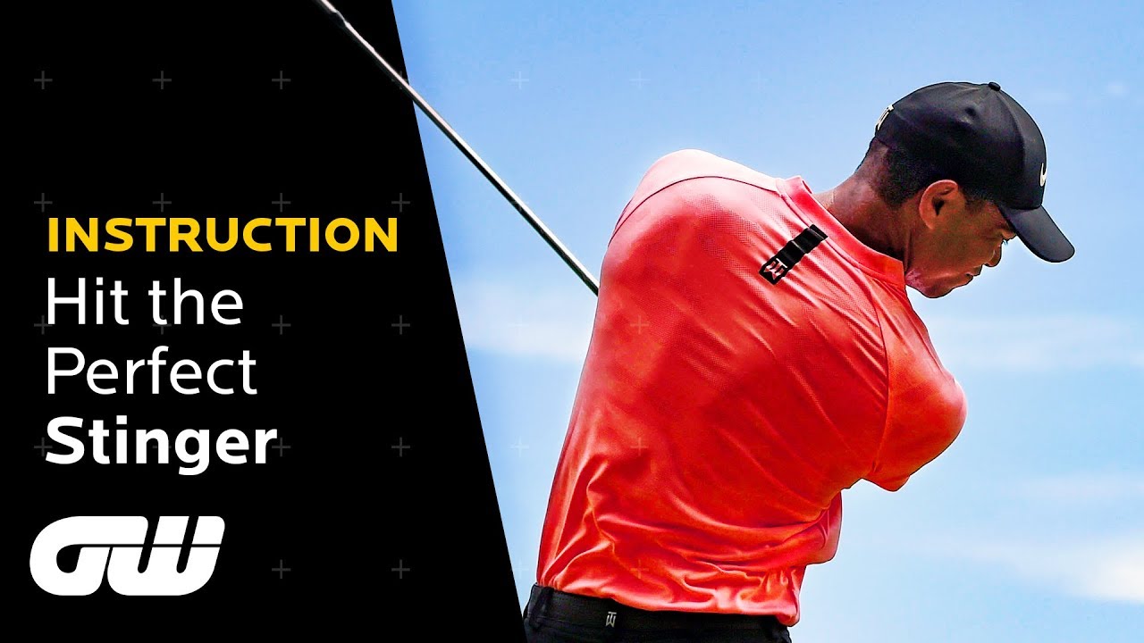 How to Rip a Low Tiger Woods STINGER Shot! | Instruction | Golfing World