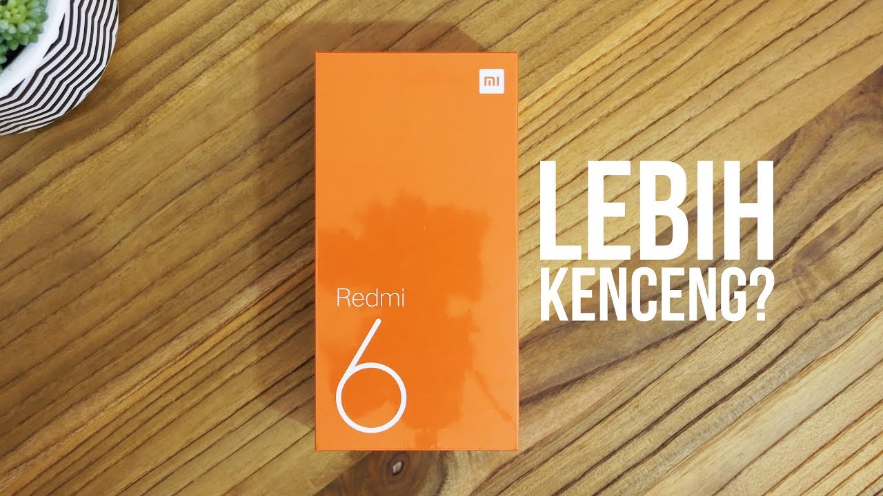 Pake MEDIATEK? Unboxing Xiaomi Redmi 6!