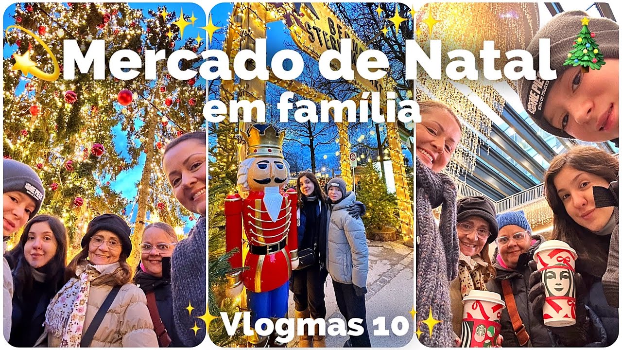 Berna em clima de Natal 🎄✨ Passeio em família 💫 Vlogmas 10