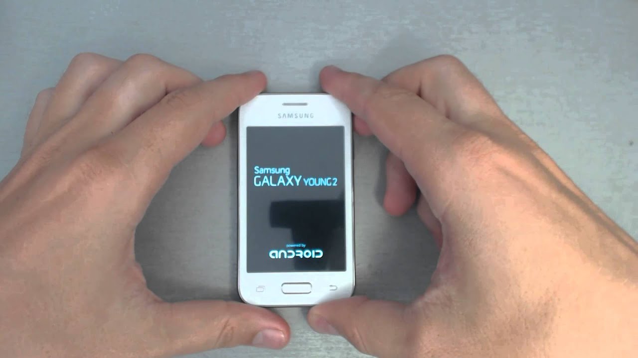 Samsung Galaxy Young 2 G130HN - How to reset - Como restablecer datos de fabrica
