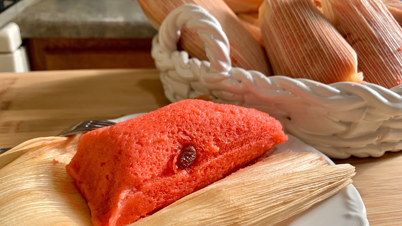 TAMALES DE LECHE CONDENSADA ESPOJADITOS.
