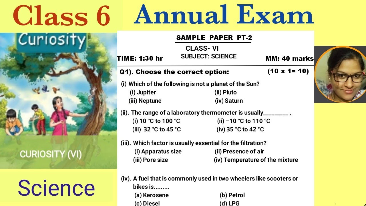 Class 6 Science | Annual Exam | Question Paper | Final Exam Sample Paper 2025- 2026 | CBSE | NCERT 