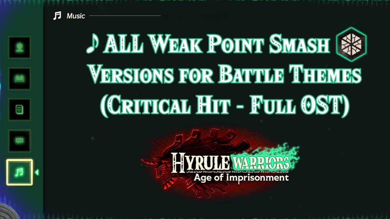 ALL Weak Point Smash Versions for Battle Themes (Critical Hit - Full OST) || Age of Imprisonment OST