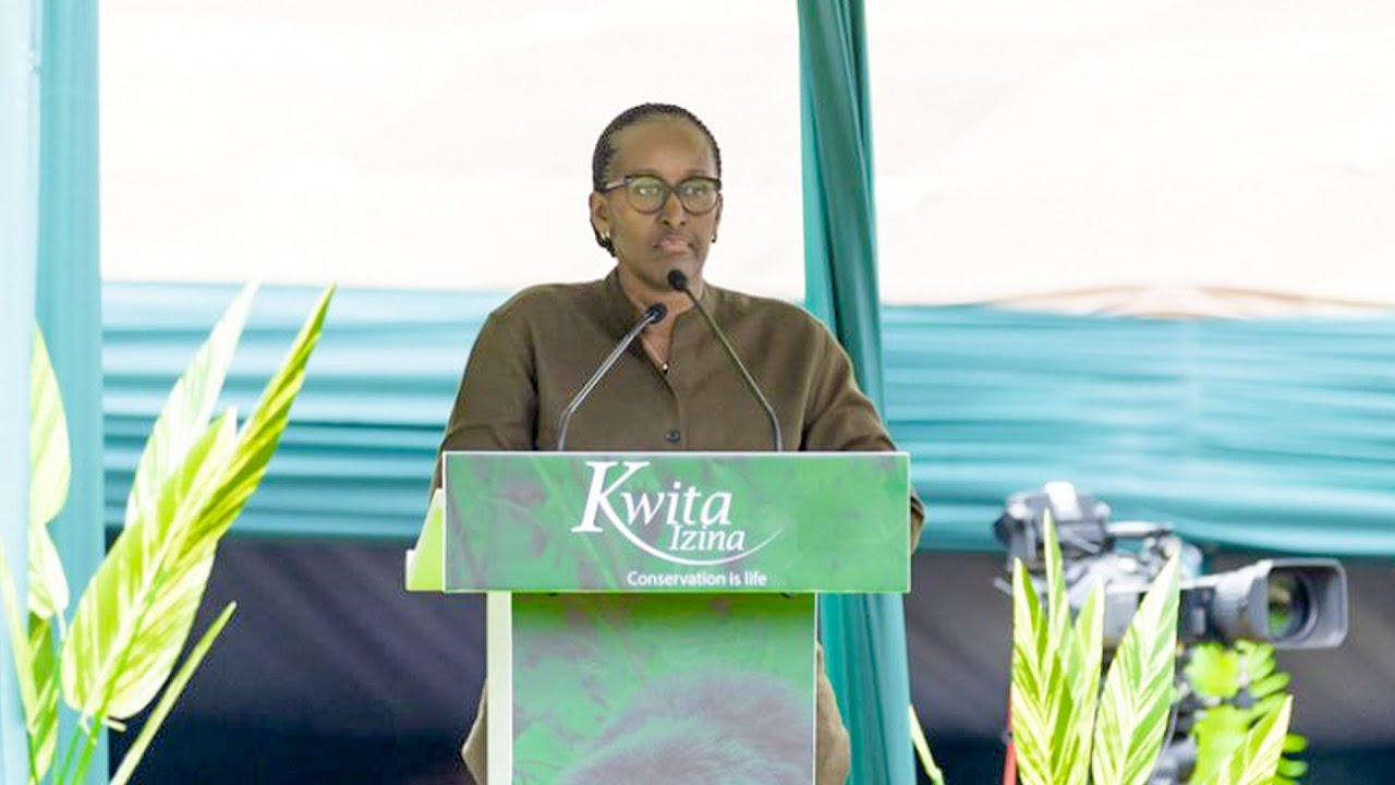 Kubungabunga ibinyabuzima ni cyo twakwitura Isi: IJAMBO rya Madamu Jeannette Kagame mu #KwitaIzina23