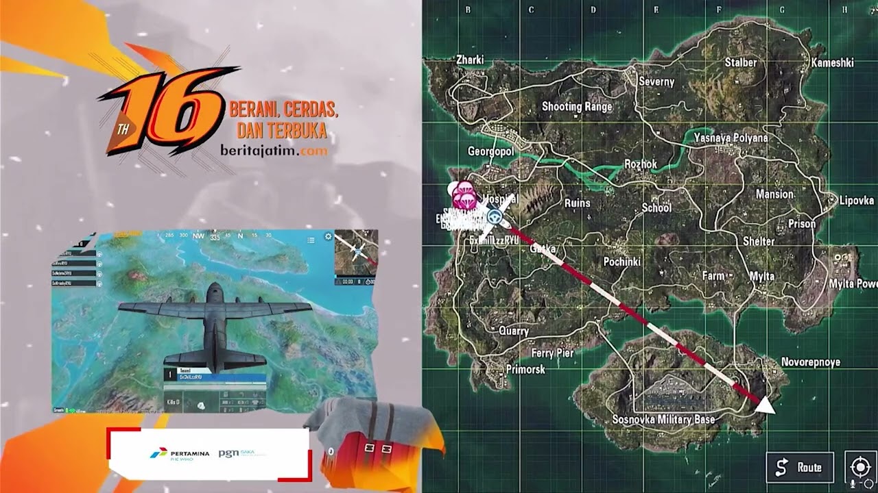 GRAND FINAL BERITAJATIM PUBG MOBILE CHAMPIONSHIP 2022