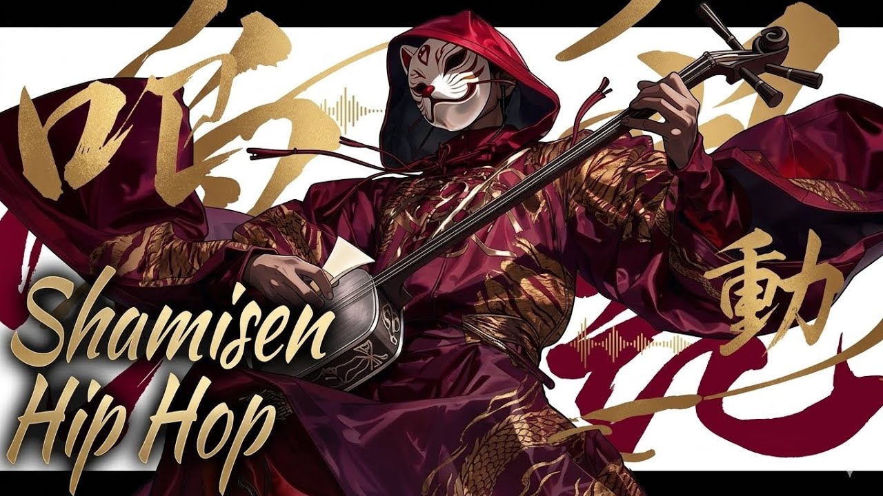 【Shamisen × Hip Hop Beats】Unleash the Scarlet – Dark Japanese Trap 
