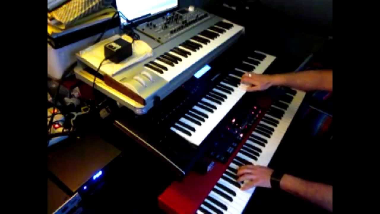 A Forest - The Cure Live 2012 - Cover Keyboards by Alex Alberti