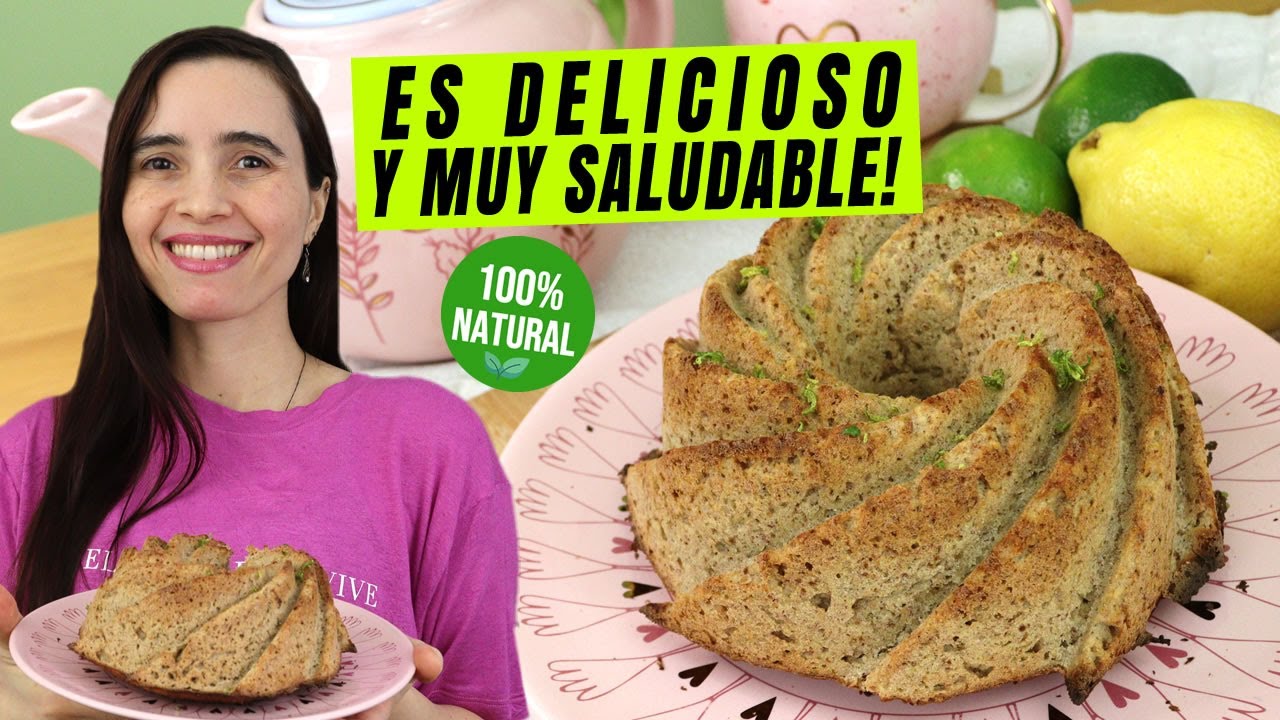 ¡Descubre lo fácil que es este pastel de limón saludable 🍋! Preparo en pocos minutos.