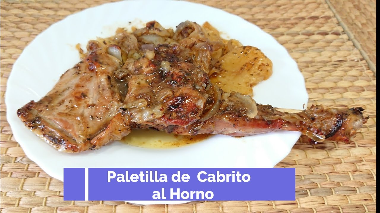 Paletillas de Cabrito al Horno