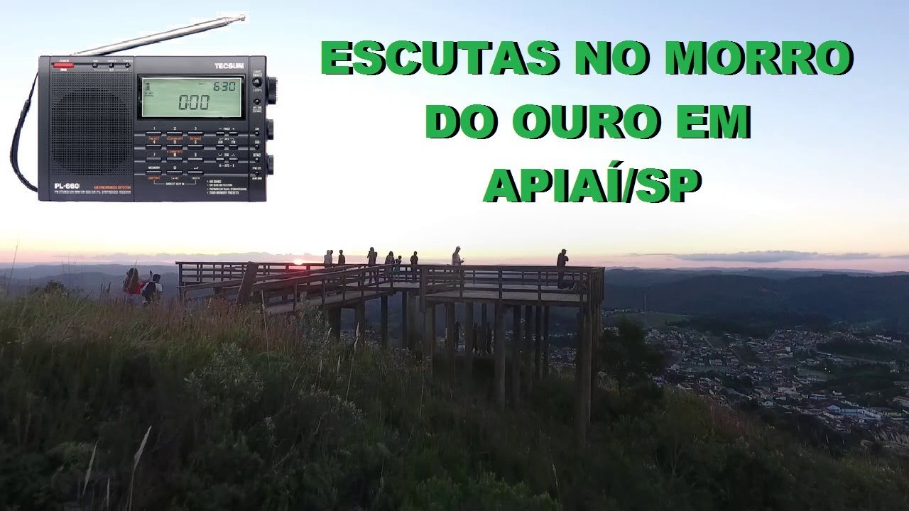 Escutas no Morro do Ouro em Apiaí - SP