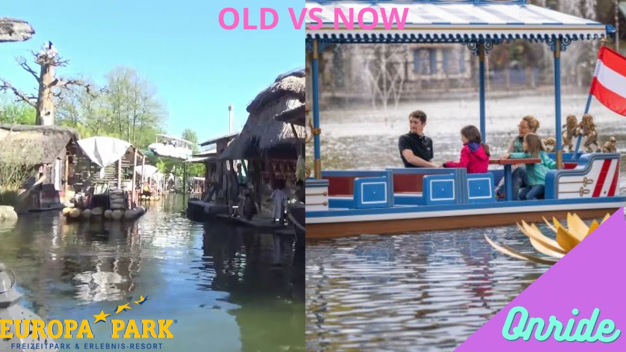Europa Park: Jungle Rafts VS Josefinas Kaiserliche Zauberreise - OLD VS NEW- Onride!!!