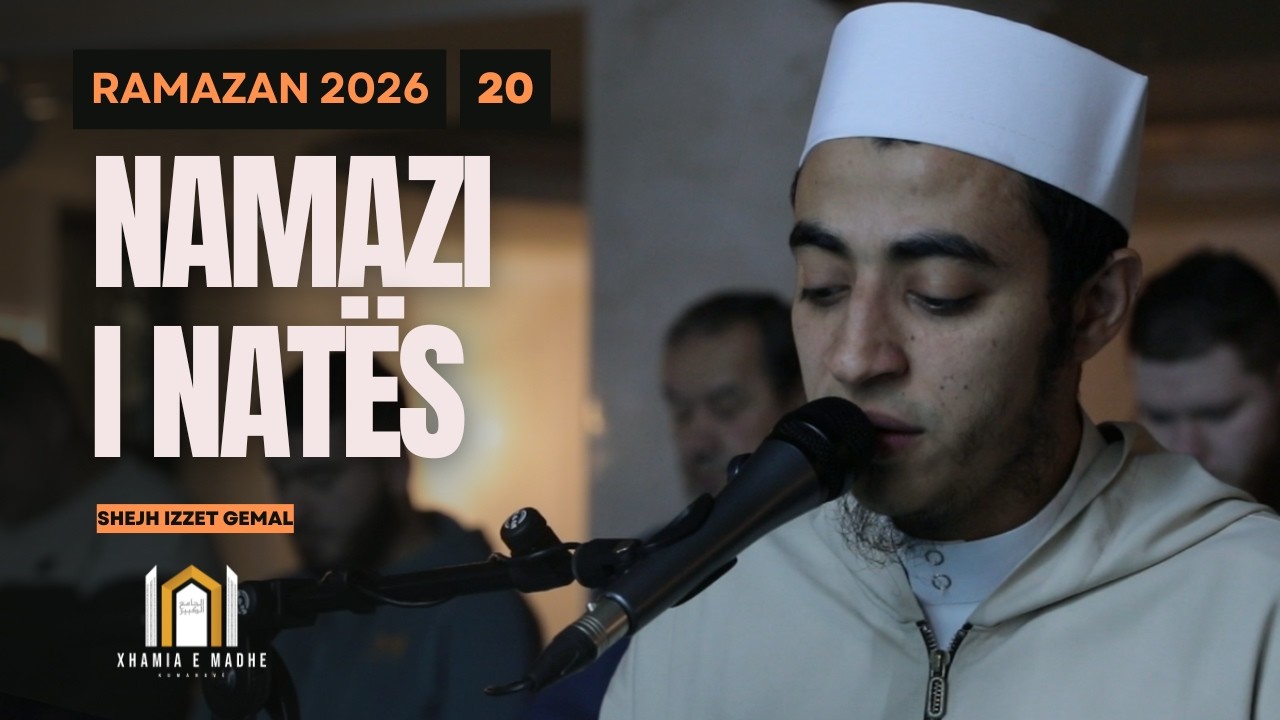 20. Namazi i natës në Xhaminë e madhe në Kumanovë - Ramazan 09.03.2026