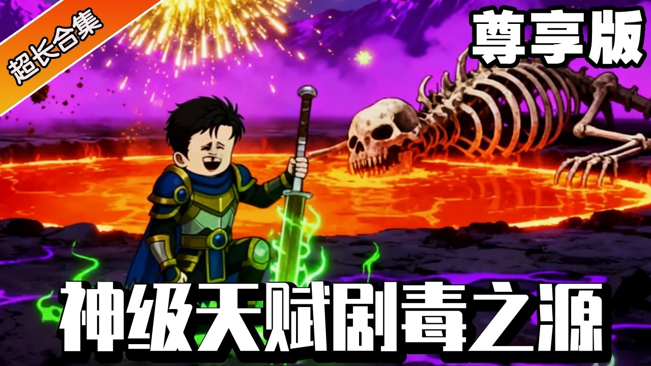 🔥《神級天賦劇毒之源》尊享版：夜無夢意外覺醒逆天天賦劇毒之源！攻擊即可無限疊加劇毒層數，真實傷害持續爆發超強 BOSS 直接被磨死！ #異次元動漫社#穿越