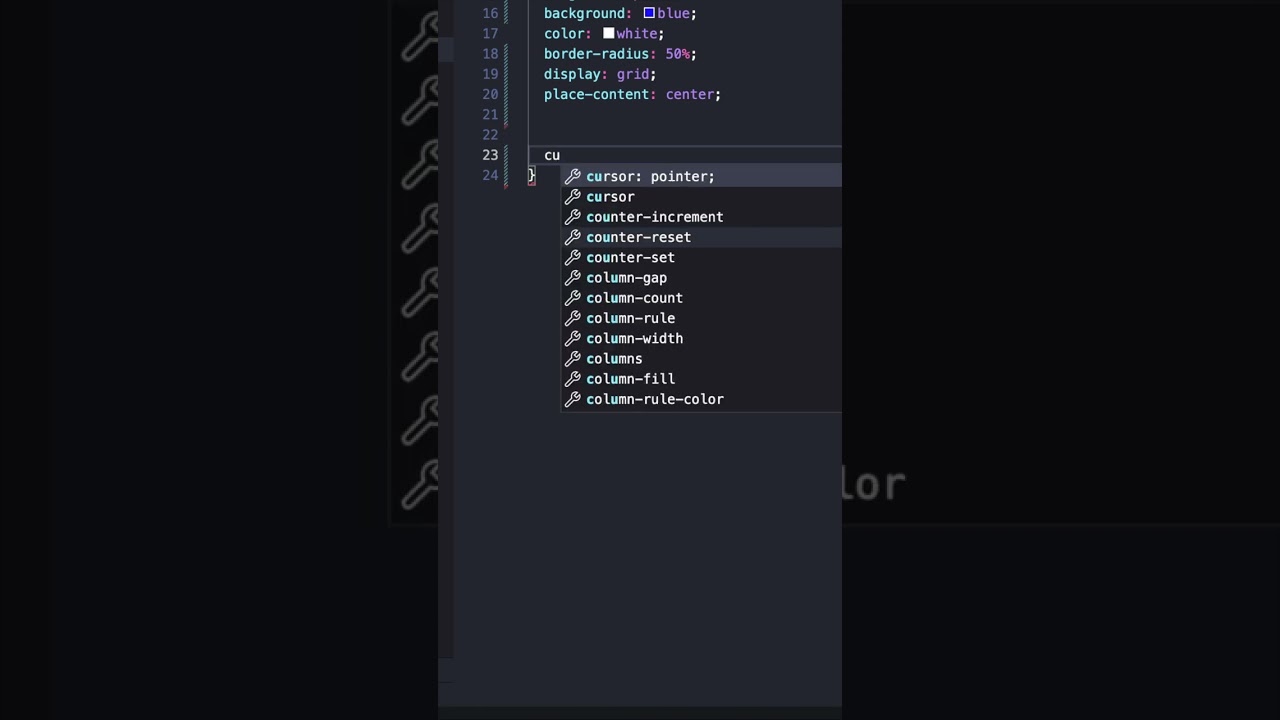 How to change cursor in CSS in 60 Seconds🔥🔥 |  #css #html #web #development