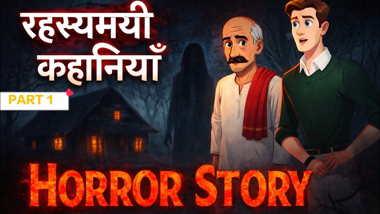 Those shadows of the night 👤 | PART 1 | Mysterious story | Horror Story 😱#HindiHorror #ScaryStory #horrorstories