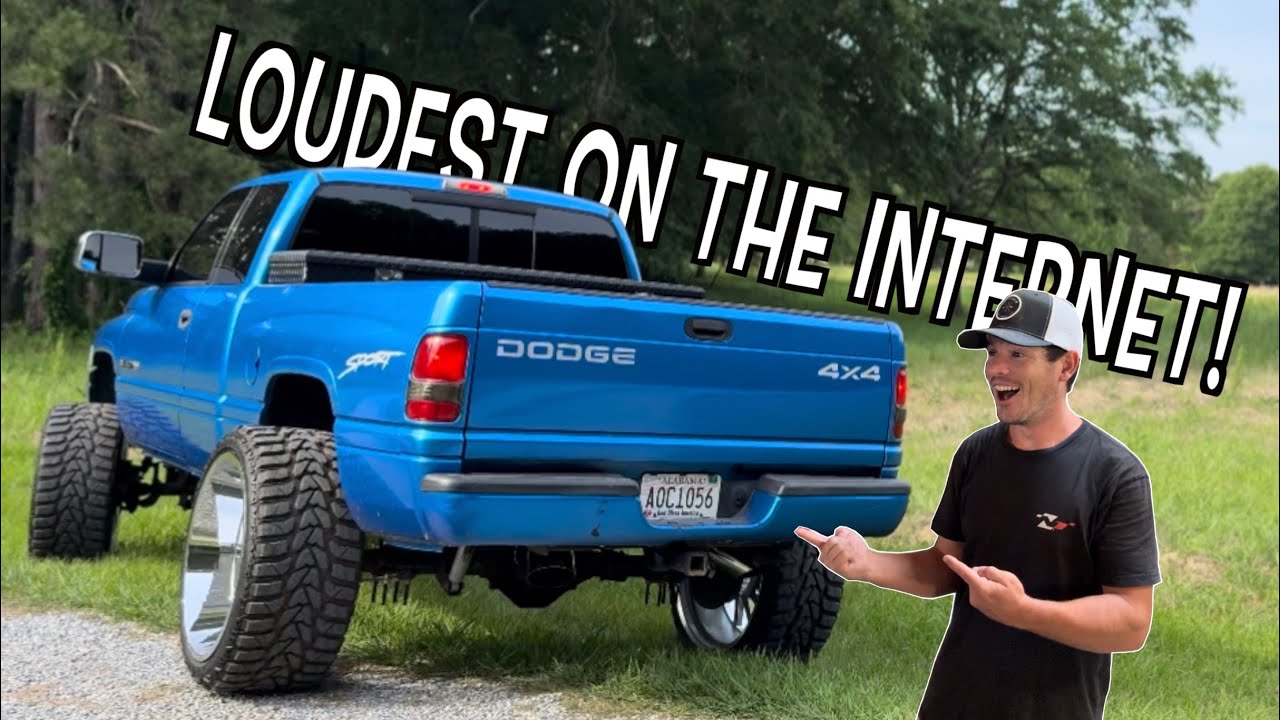 TRUE DUAL STRAIGHT PIPES ON MY 5.9L 2ND GEN!!!!