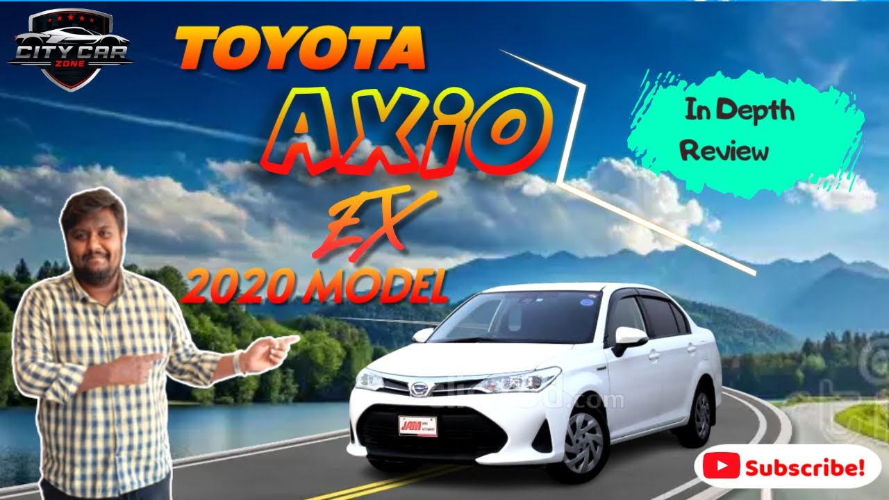 TOYOTA AXIO EX 2020 Super White Hybrid | Best Family Sedan Car | In Depth Review CITY CAR ZONE