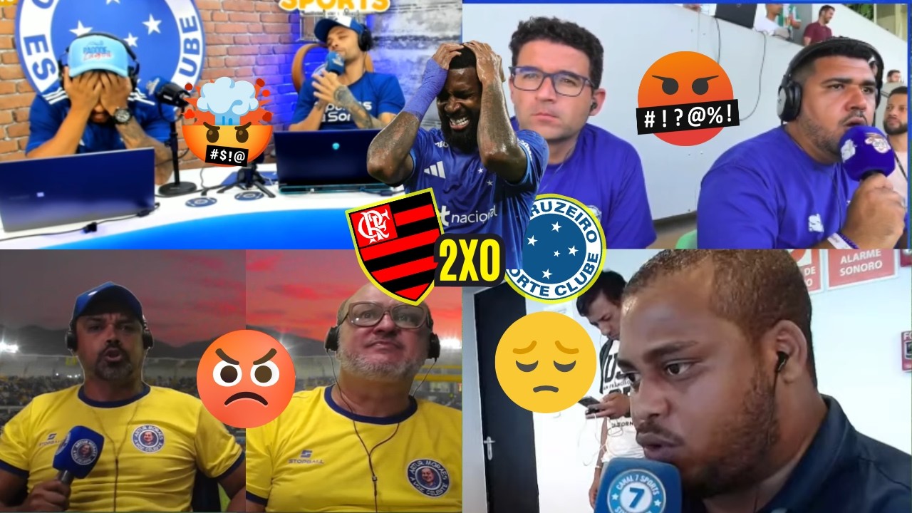 REAÇÕES DOS CRUZEIRENSES REVOLTADOS COM DERROTA DE 2 A 0 PRO FLAMENGO - BRASILEIRÃO 2026