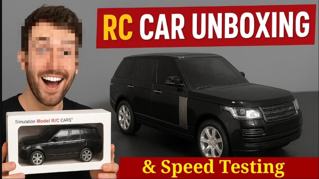 Unboxing RC Car And Testing speed || Flash cars
