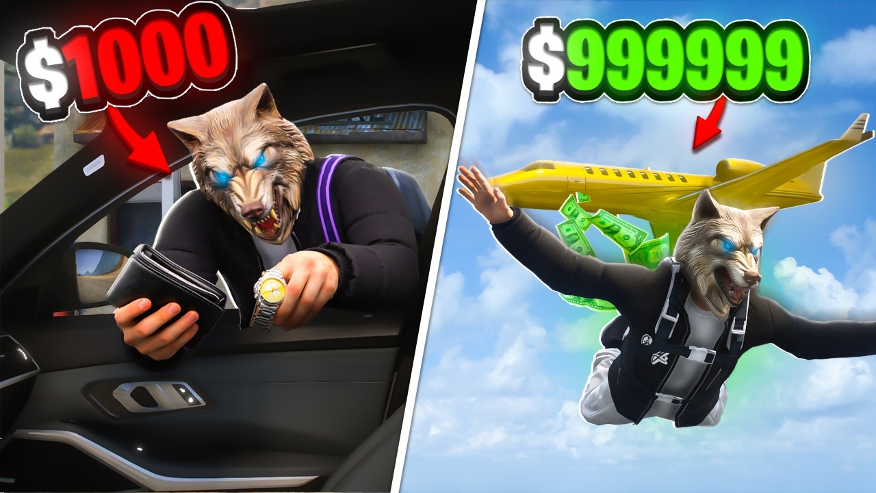 JAF DE 1$ VS JAF DE 1.000.000$ I GTA 5 RP