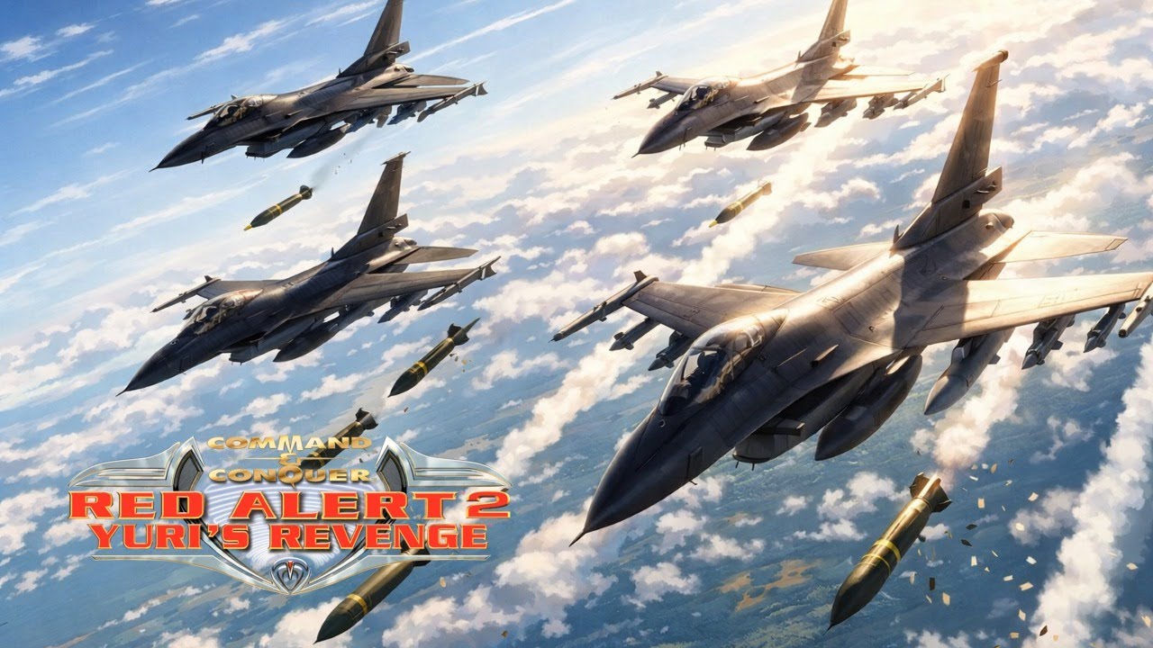 Red Alert 2: Surrounded v2.0 | 1 против 7 жестоких ИИ | Супероружие [включено]
