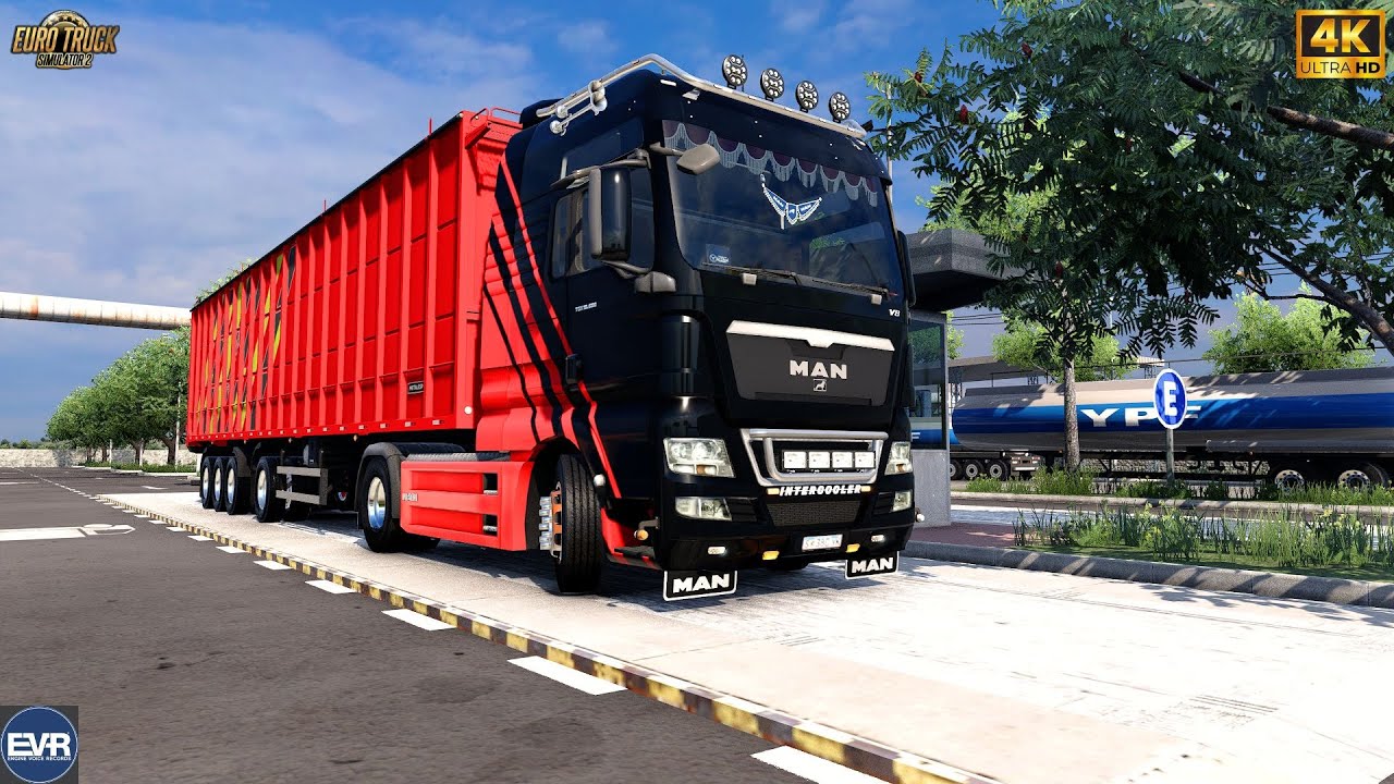 ETS2 | Realistic Sound | SFX MAN TGX 680 D2868 V8 Euro5 by EVR | #ets2 1.55