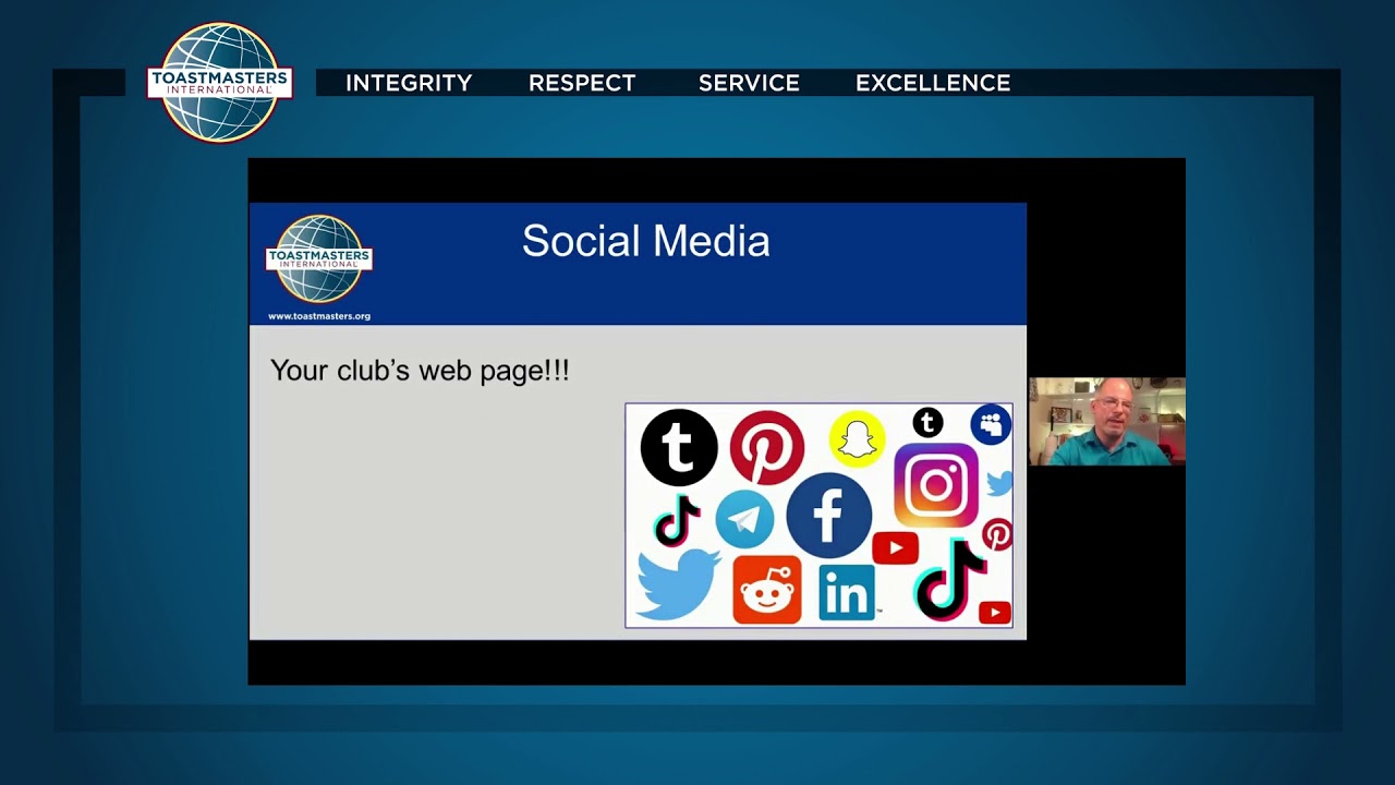 District 106 Toastmasters, Vice President of Public Relations Toolbox Training