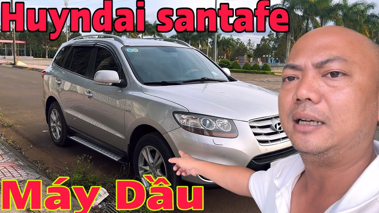 Huyndai santafe máy dầu 2009 slx… siêu cọp - Giá rẻ | ô Tô Quang chung lâm Đồng 