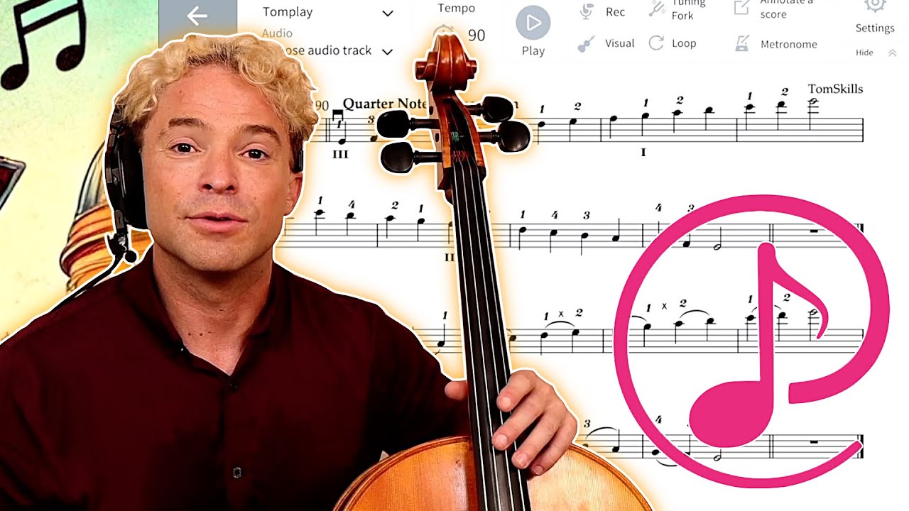 Back to Practice with TomPlay 🎶 | Master Cello Scales the Fun Way (+30% Off!)