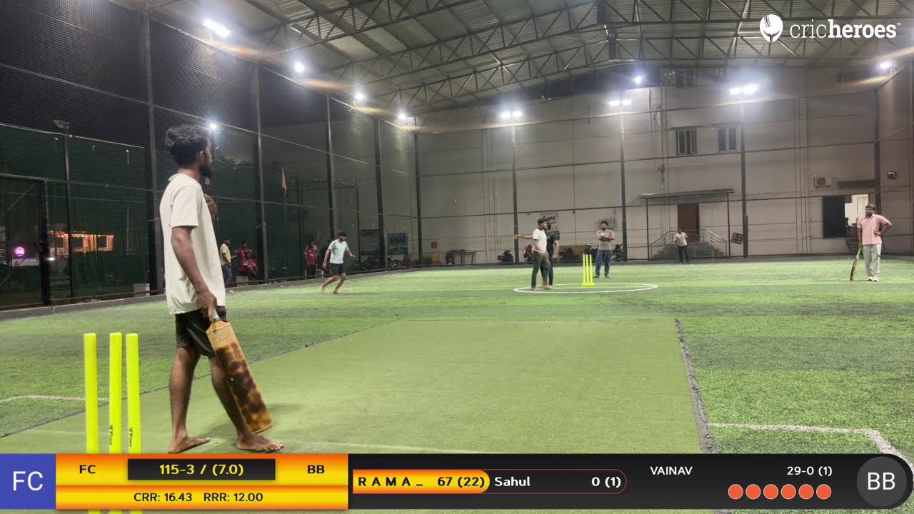 Bison Blasters vs Fist Club | Headlight Cricket Thursday Tournament (League Matches) | Live - Tiru…