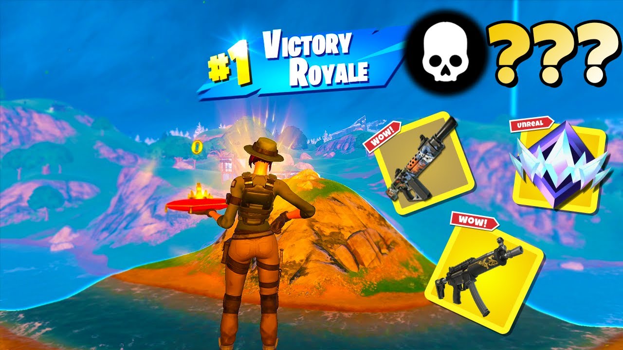 High Elimination Unreal Ranked Solo Win Gameplay (Fortnite Chapter 5 Zero Builds)