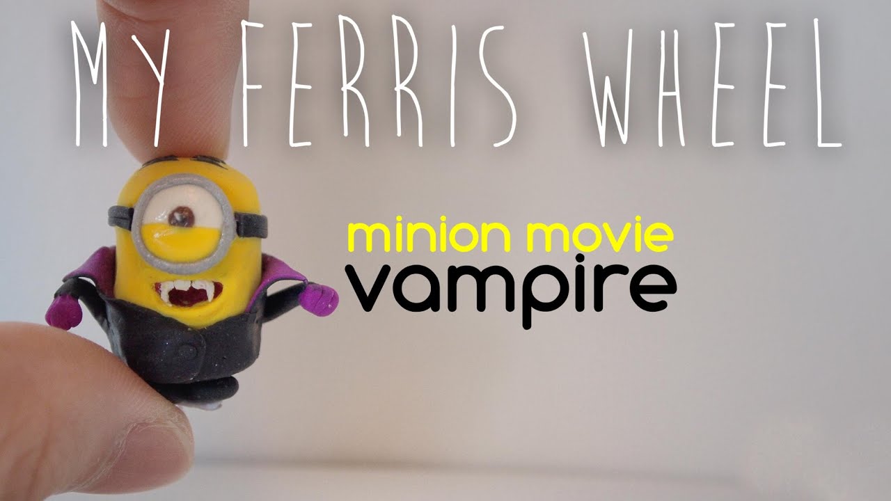 How to make a miniature Vampire minion out of polymer clay (Minions movie)