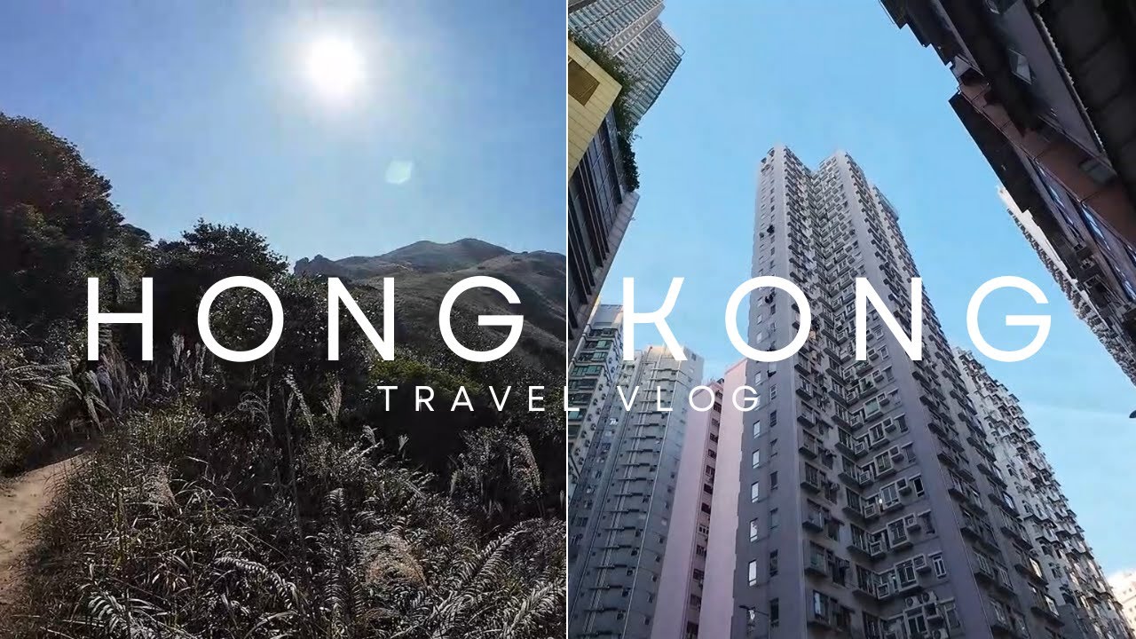 Hong Kong Hiking & Food Vlog | Sunset Peak & Dragon's Back
