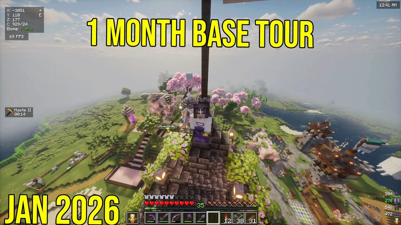 Base Tour Jan 2026 | Rex's Mother SMP