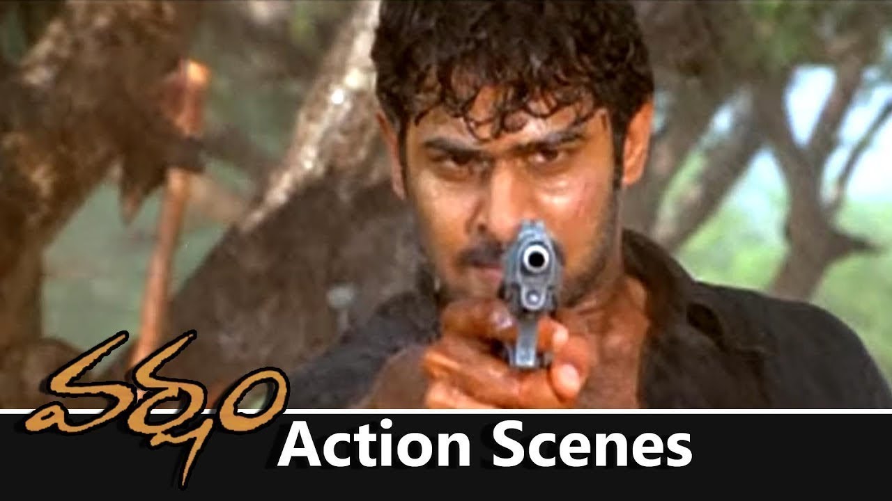 Varsham Movie Action Scenes | Varsham | Trisha, Prabhas, Sunil, Prakash Raj, M.S.Raju | SVV |