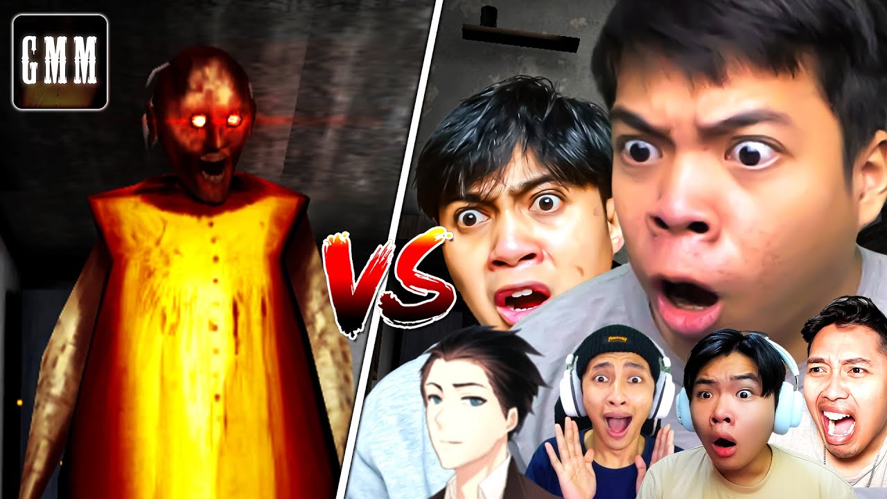1 GRANNY MODE LAVA VS 6 YOUTUBER | Cursed House Multiplayer