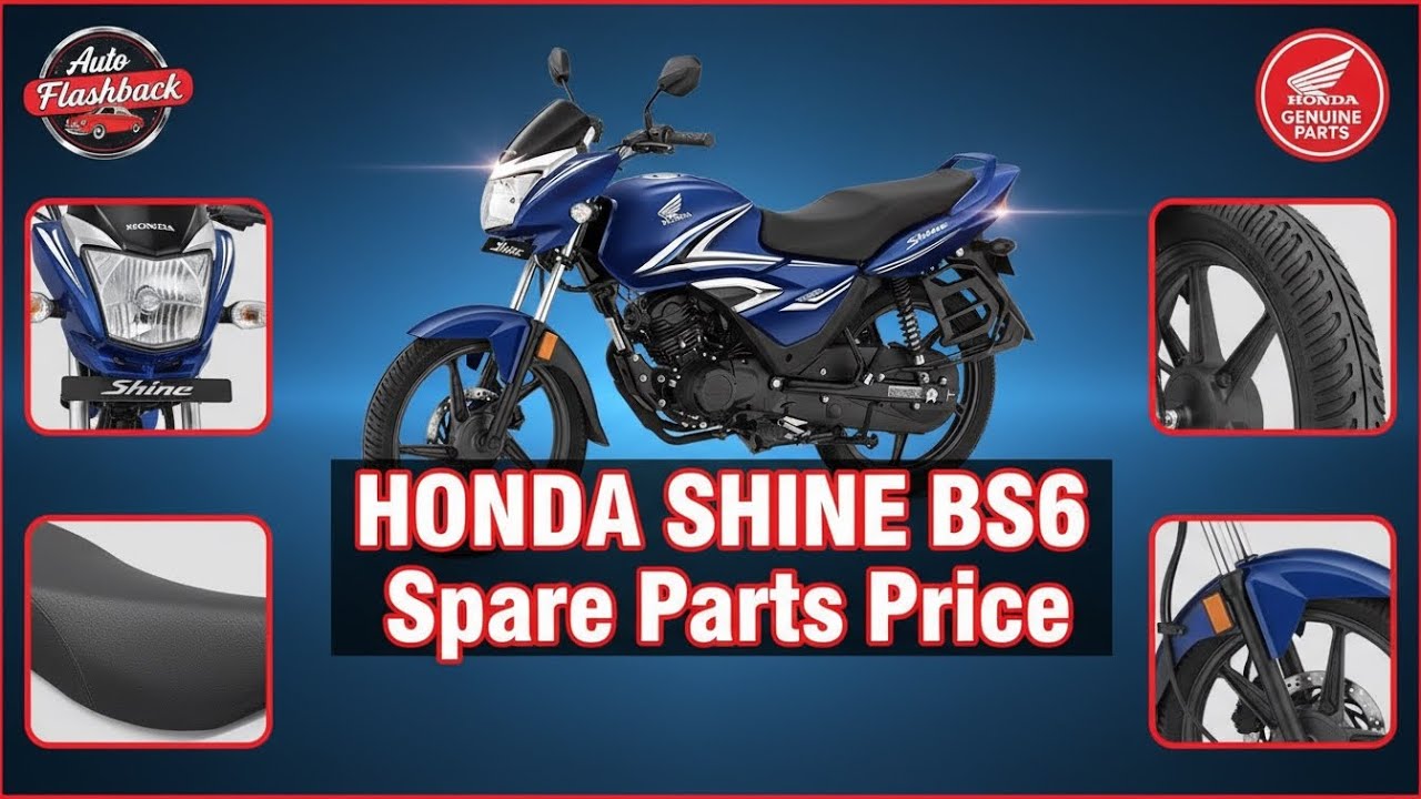 Honda Shine BS6 Accessory Prices That Surprised Everyone