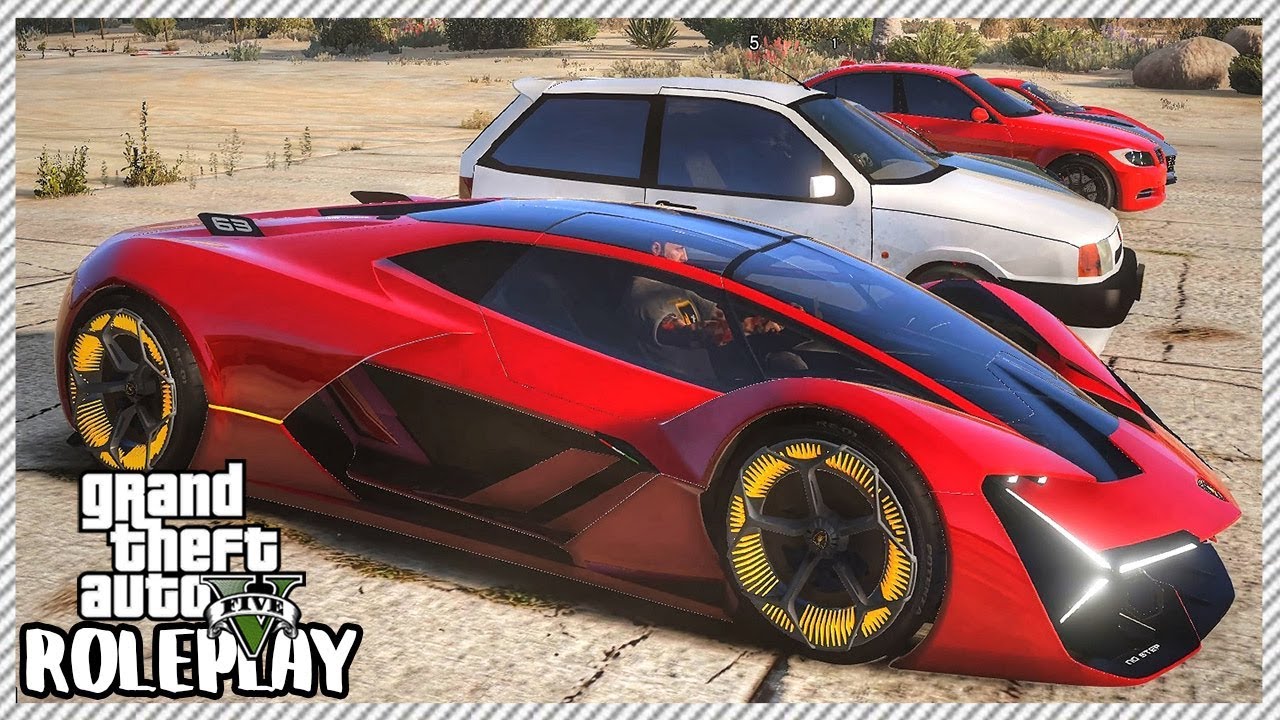 GTA 5 Roleplay - Lamborghini Terzo Millennio Drag Racing | RedlineRP #226
