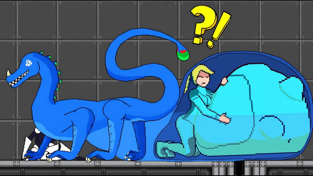 WAIT SAMUS!! THIS IS TOO MUCH FOOD!!! 🧁💔💀 ( and you FLATTEN HER! ) Full Game Walkthrough