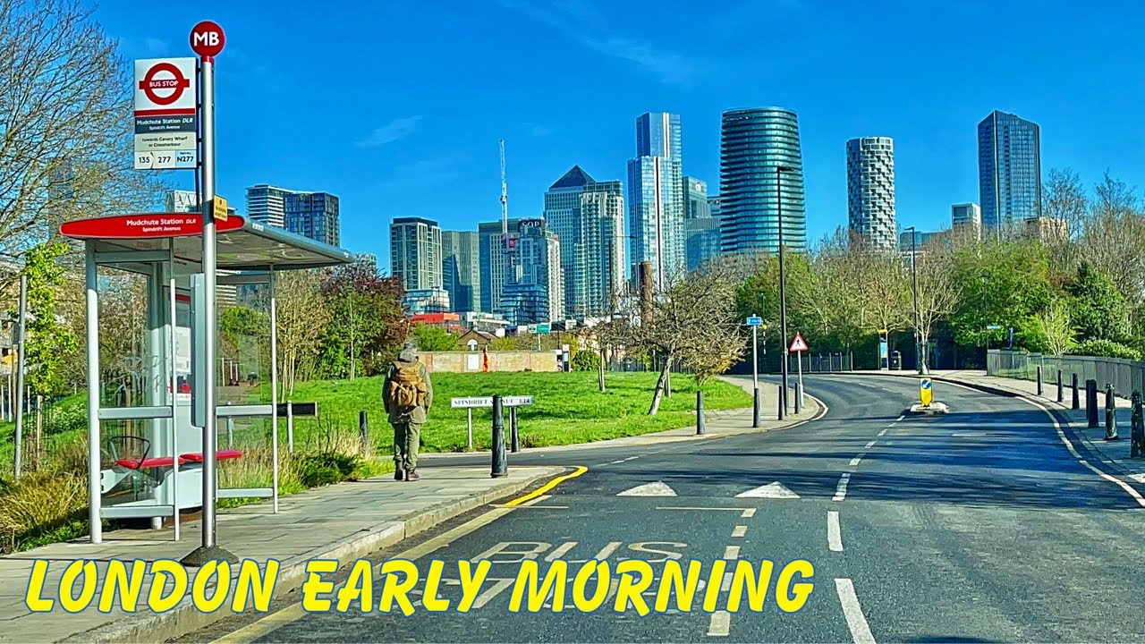 4k HDR London | Virtual Driving Tour Around the City of London, England 2022