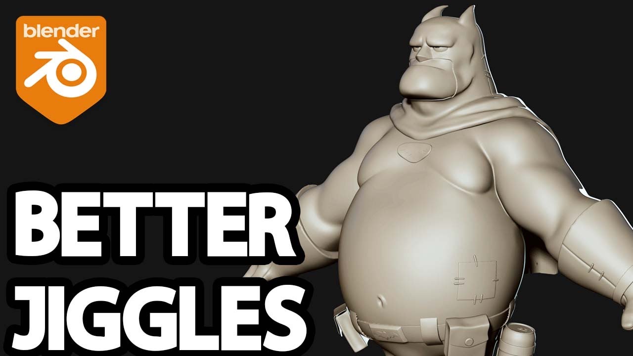 Новый аддон Blender для Jiggle Physics | JiggleMaker
